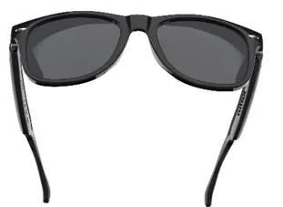 Lunettes bluetooth noir — NILOX, vue 4