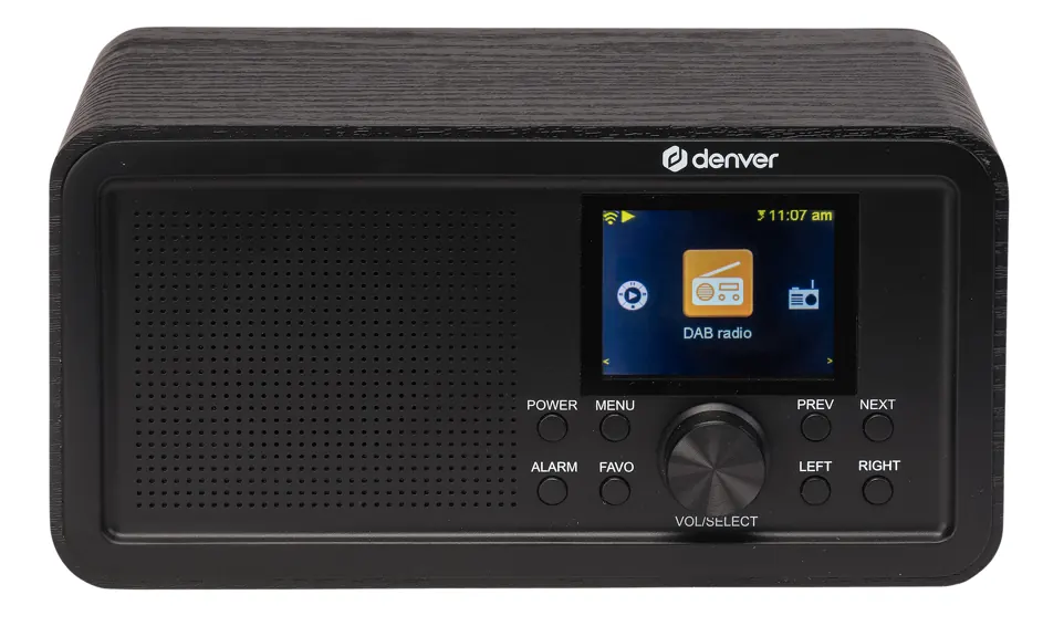 Radio DAB/FM/internet noire dir-200 — DENVER, vue 1