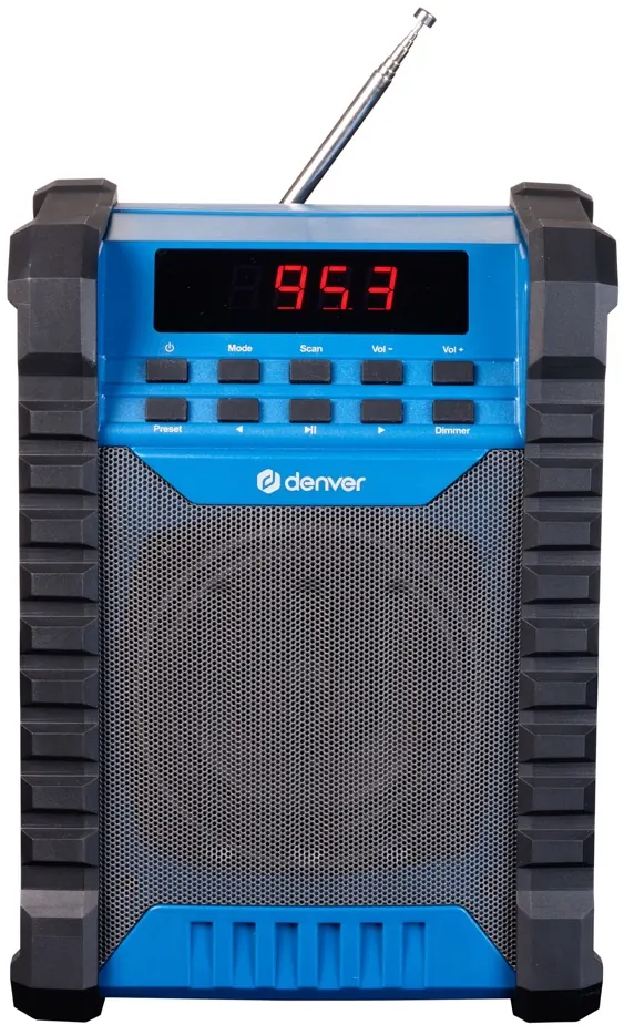 Radio de chantier FM bt ip54 wrb-60 — DENVER, vue 1