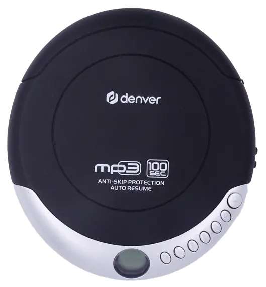 Discman dmp-391 noir — DENVER, vue 2