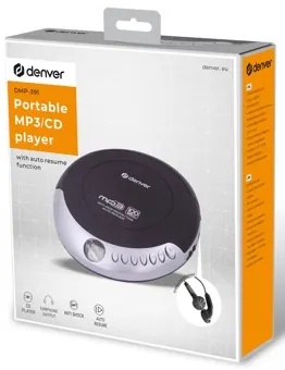 Discman dmp-391 noir — DENVER, vue 8
