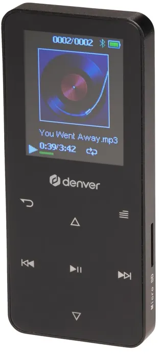 Lecteur mp4 4go mp-1830 noir — DENVER, vue 2