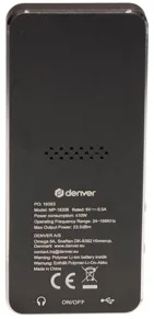 Lecteur mp4 4go mp-1830 noir — DENVER, vue 1