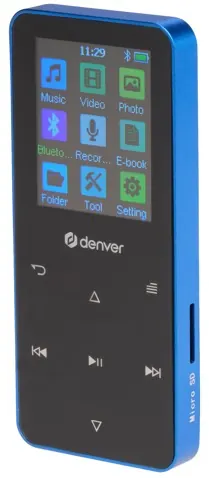 Lecteur mp4 4go mp-1830 noir — DENVER, vue 4