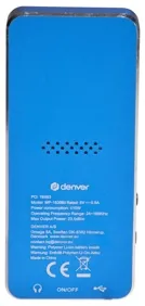 Lecteur mp4 4go mp-1830 bleu — DENVER, vue 1