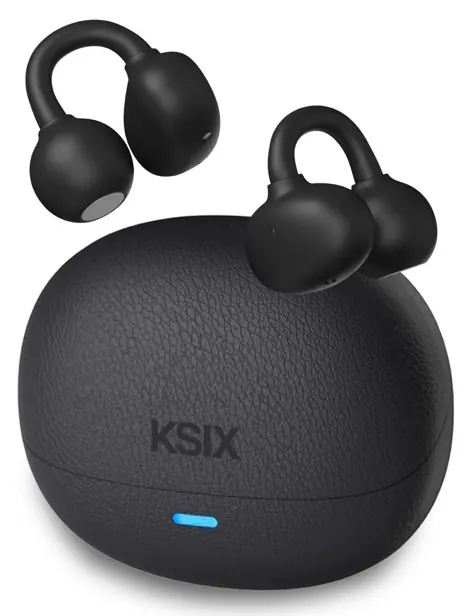 Intras TWS bt clipon noir — KSIX, vue 2