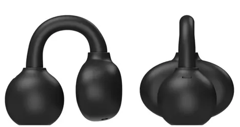 Intras TWS bt clipon noir — KSIX, vue 4
