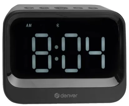 Reveil bt ec-54b noir — DENVER, vue 2