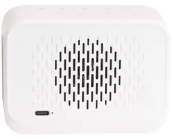 Reveil bt ec-54b blanc — DENVER, vue 1