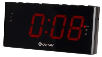Radio reveil avec projection cpr-710 noir — DENVER, vue 4