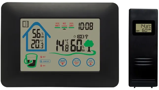 Station météo avec capteur ext ws-540b noire — DENVER, vue 3