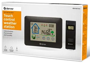 Station météo avec capteur ext ws-520 noire — DENVER, vue 4