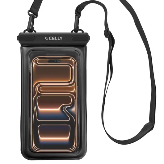 Étui étanche flottant IP68 pour smartphone xxl 6,9p noir — CELLY, vue 2
