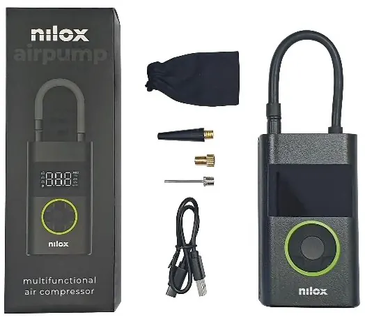 Mini compresseur portable multifonctions — NILOX, vue 1