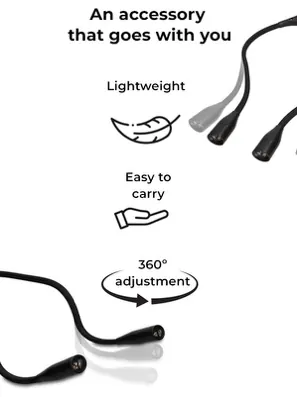 Lampe de lecture tour de cou USB — KSIX, vue 5