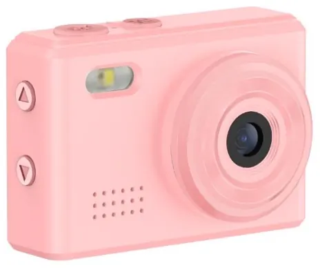 Mini caméra action style rétro rose — NILOX, vue 1