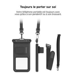 Pochette smartphone flottante étanche 6,8 pouces noire — HEAD, vue 5