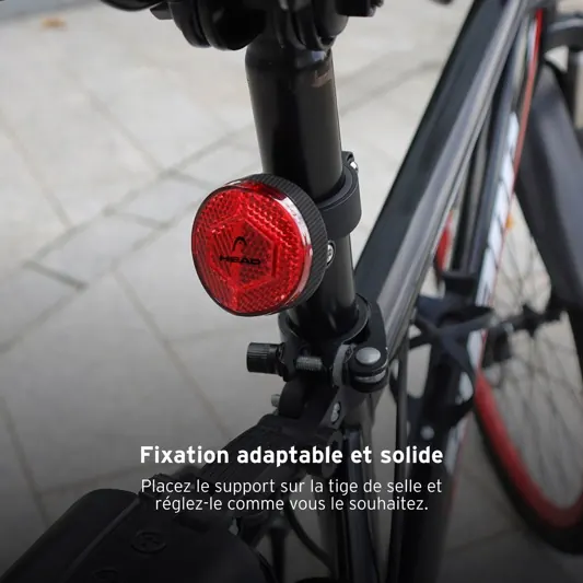 Réflecteur localisateur de vélo mytag noir — HEAD, vue 3