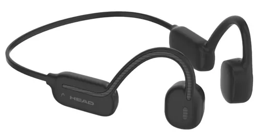 Ecouteur sports à induction waterproof noir — HEAD, vue 2