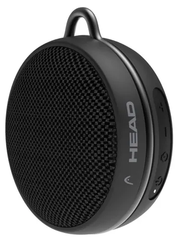 Enceinte bt support guidon TWS IPX7 noire — HEAD, vue 3