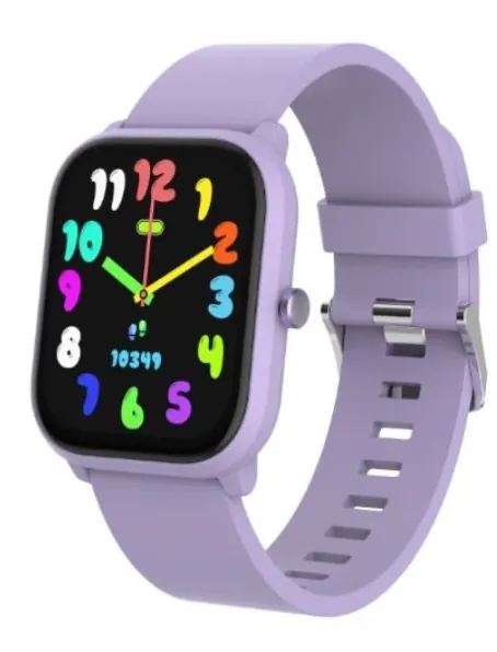 Montre connectée kids violette — CELLY, vue 1