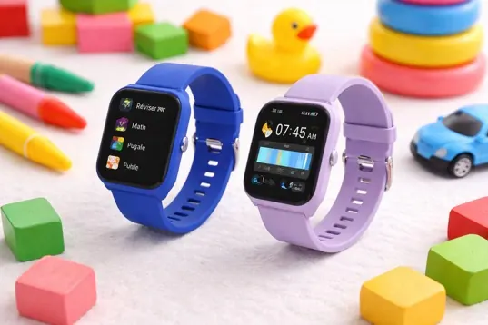 Montre connectée kids bleue — CELLY, vue 3
