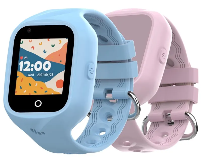 Montre connectée 4g kids bleu et rose — CELLY, vue 1