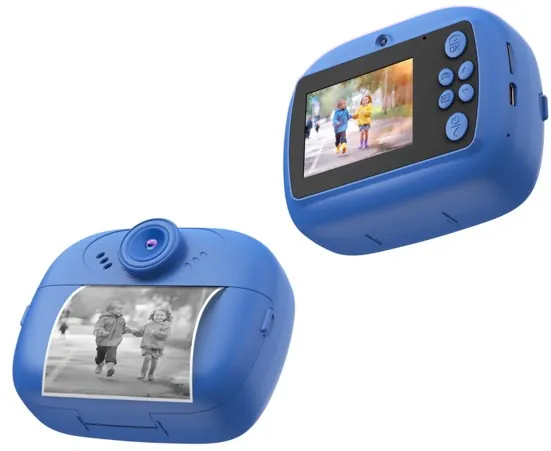 Camera avec impression photo pour enfants bleu — CELLY, vue 2
