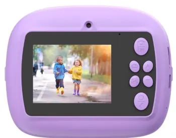 Camera  avec impression photo pour enfants violet — CELLY, vue 2