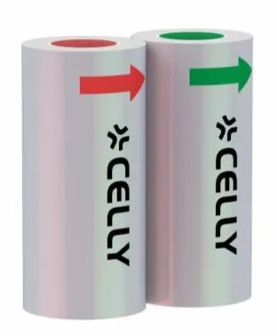 Pack de 4 rouleaux de papier thermique couleur — CELLY, vue 1