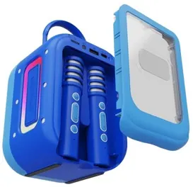 Karaoke avec micros enfants bleu — CELLY, vue 2