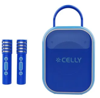 Karaoke avec micros enfants bleu — CELLY, vue 1
