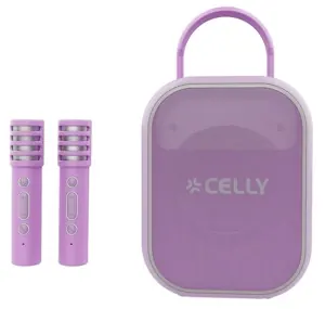 Karaoke avec micros enfants violet — CELLY, vue 1