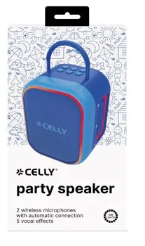 Karaoke avec micros enfants bleu — CELLY, vue 4