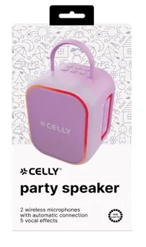 Karaoke avec micros enfants violet — CELLY, vue 3