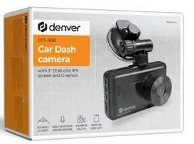 Dashcam 1080p cct-1650 noire — DENVER, vue 7