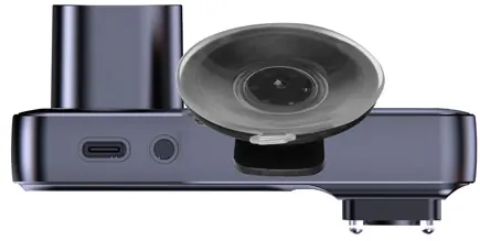 Dashcam 1080p cct-2500 noire — DENVER, vue 4