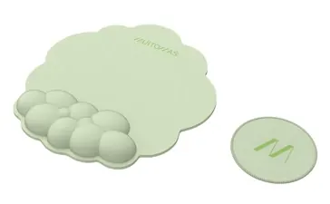 Ensemble tapis de souris et tasse vert — MUITOMAS, vue 2
