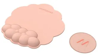 Ensemble tapis de souris et tasse rose — MUITOMAS, vue 2
