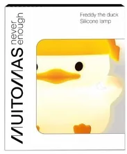 Lampe silicone USB-C canard — MUITOMAS, vue 3