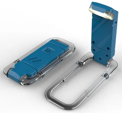Lampe de lecture bleue — MUITOMAS, vue 1