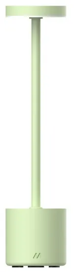 Lampe de table inversée batterie verte — MUITOMAS, vue 2