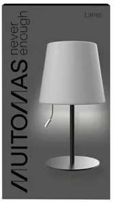 Lampe de table noire — MUITOMAS, vue 1
