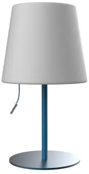 Lampe de table bleue — MUITOMAS, vue 2