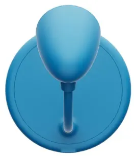 Lampe de table flex bleue — MUITOMAS, vue 2