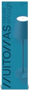 Lampe de table batterie bleue — MUITOMAS, vue 2