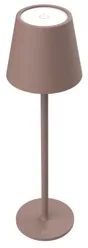 Lampe de table batterie marron — MUITOMAS, vue 1
