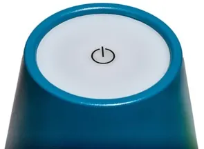 Lampe de table batterie bleue — MUITOMAS, vue 3