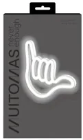 Lampe néon murale main — MUITOMAS, vue 3