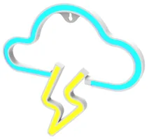 Lampe néon murale nuage — MUITOMAS